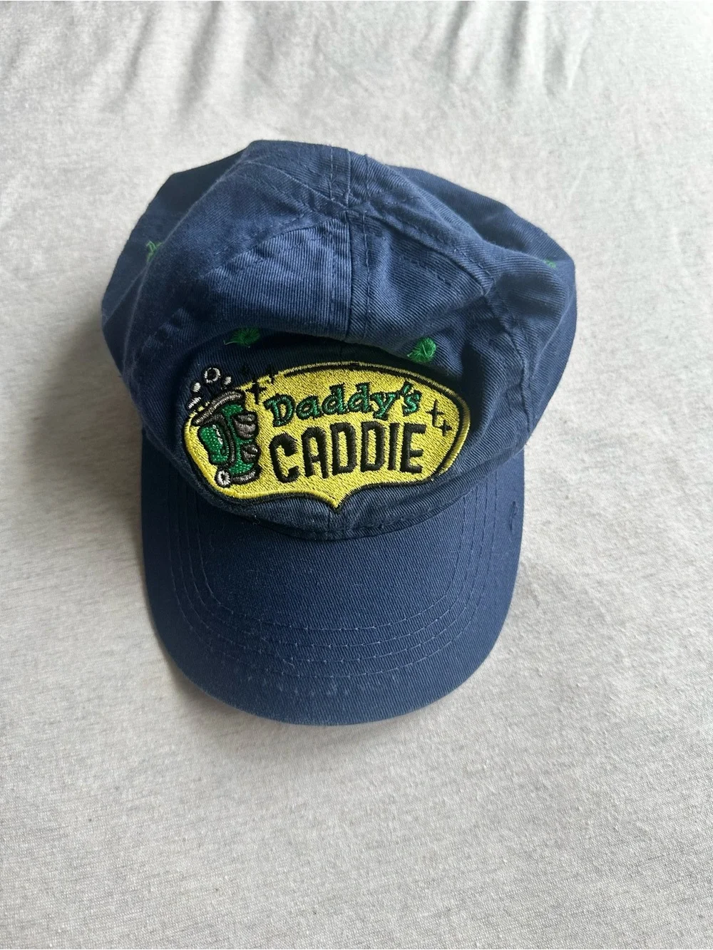 Daddy's Caddie Navy Baseball Cap